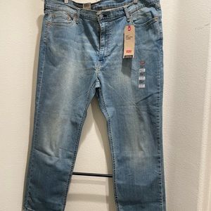 LEVI’S 541 Athletic Taper Mens size 42w 30L faded STRETCH.